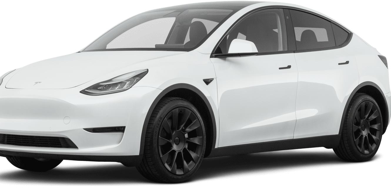 TESLA MODEL Y 2020 5YJYGDEE0LF034097 image